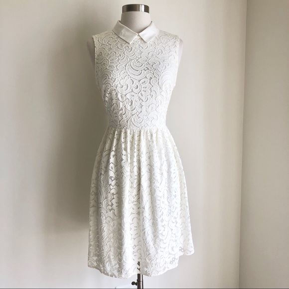 Betsey Johnson, Peter Pan collar Lace Dress, 6 - Picture 2 of 8